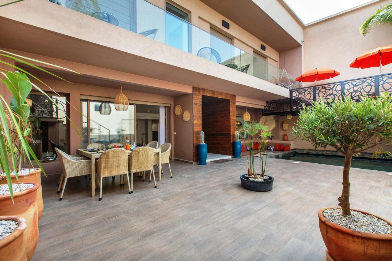 Villa Serenity & Spa - Breakfast 马拉喀什 外观 照片